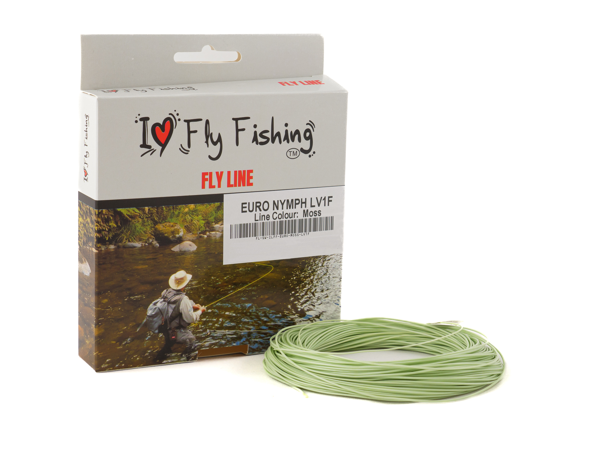 EURO NYMPH Fly Line Floating 0.60mm